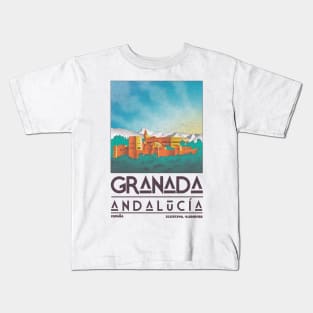 Granada, Andalucia, Spain Kids T-Shirt